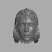 Mizora Half-Devil Human version Baldur's Gate 3 custom head for action figures