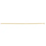 Sterling Silver Gold Plated 19cm Diamond Cut Ball Bracelet