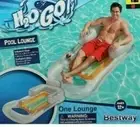 H2OGO Pool Lounge approx. 50" X 30" X 20" Choose 1 From 2 Color Schemes