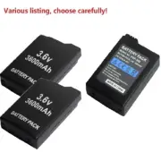 Replacement Battery for Sony PSP 1000 1001 1002 1003 1004 1005 1006 Fat PSP-110