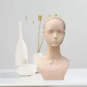 Mannequin Head Multifunctional Making Styling Manikin Wig Display Stand for