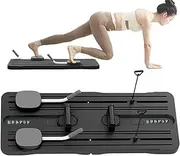 Pilates Board, Pilates Reformer, ABS Core Trainer Board, Core Strengthening Equipment for Home Training Postal Recovery Fitness