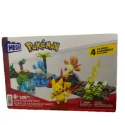 MEGA Pokémon Action Figure Building Toys Set Kanto Region Team. 130 Pc
