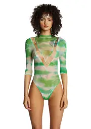 Unknown Invader Bodysuit And Face Gems Set