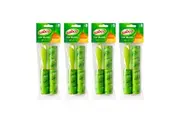 4x 3pc Sabco 17cm Hair Pet Dust Lint Roller Buddy Mini Fabric Garment Cleaner