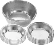 JOINPAYA Model Making Paint Accessories 13pcs Metal Paint Trays Precision Mixing Versatile for Projects