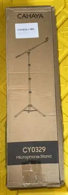 CAHAYA Tripod Microphone Stand Boom Arm Floor Mic Stand w/Carrying Bag CY0329