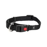 Flamingo Ziggi Black Dog Collar - Small