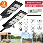 Solar Street LED Light Radar Sensor Remote Outdoor Garden Yard Flood Wall Lamp