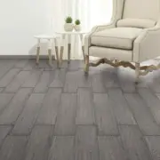 Self-adhesive PVC Flooring Planks 2.51 m² 2 mm Dark Grey AU Stock Good Qua ✨