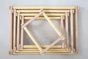 Adjustable Cross Stitch Frame Needlework Tapestry Wooden Scroll Frame Embroidery