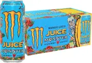 Monster Energy ,Monster Mango Loco Energy+Juice Energy Drink 16 Ounce 12 pcs