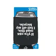 Cycling Rltw If You Can Read This Bicycle - Funny Novelty Stubby Holder With Base