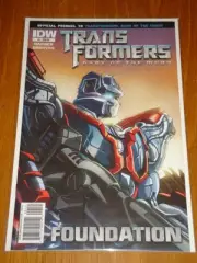 TRANSFORMERS DARK OF THE MOON FOUNDATION #1 VARIANT RI COVER IDW PREQUEL