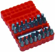 Hilka 37950033 Security Bit Set, Set of 33 Pieces
