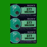 Sony 377 SR626SW Watch Battery - 3Pc