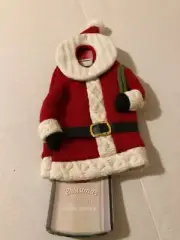 NEW SANTA CLAUS WINE BOTTLE COVER BY ST. NICHOLAS SQUARE