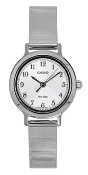 Casio Standard Analog Silver Dial Casual Women's Ladies Watch LTP-B170D-7BV