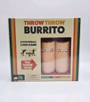 Throw Throw Burrito: A Dodgeball Card Game By EXPLODING KITTENS - NEW SEALED
