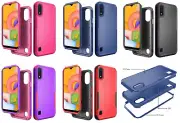For Samsung Galaxy A01 S111DL SM-A015 Tuff Anti-Slip Case Phone Cover