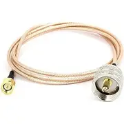 UHF Male to SMA Male Plug M/M Adapter Connector RG316 Coaxial Cable 1M High Qua