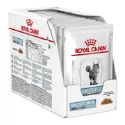 Royal Canin Veterinary Diet Feline Sensitivity Control Wet Cat Food Pouches (12 x 85g pouches)