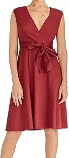 Rachel Rachel Roy Womens Pearl Sleeveless Tie-Front Casual Dress