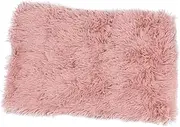Kisangel Warm Plush Pet Blanket M Size for Cats Dogs Bed Mat Pet Supplies Soft Comfortable Pink