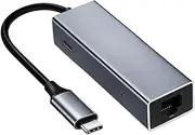 USB C Docking Station, USB C Dock, Portable Docking Station, USB C Hub, Data Transfer Dock, Multiple Ports Fast Data Transfer Speeds Supports 4K Resolution for Charge & Data Transmission