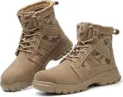 [Legou] Outdoor Tactical Boots Anti-Smash Anti-Puncture High-top Boots Anti-Skid Hiking Boots