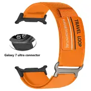 For Samsung Galaxy Watch Ultra 47mm Nylon Band Elastic Weave Fabric Sport Strap