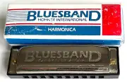 BRAND NEW VINTAGE HOHNER INTERNATIONAL BLUESBAND HARMONICA HARP IN KEY OF "C"