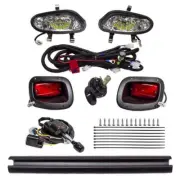 Deluxe LED Full Light Kit for EZGO TXT Freedom Gas Electric 2014 & UP Valor