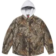 Supreme Quilted Lined Hooded Camo Flannel Realtree Large IN HAND