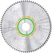 Upgraded 495387 Fine Tooth Cross-Cut Saw Blade,80 Tooth,2.5mm kerf,30mm Arbor,Compatible with Festool Kapex KS 120 REB Miter Saw and Festool TS75 Plunge Cut Track Saw Blade,Sawtooth Upgrade