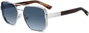[DSQUARED2] Men's D2 0083/S Sunglasses, Dark Ruthenium Horn, 58 mm
