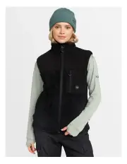 [Roxy] Warmlink Zip Up Sweatshirt in Black