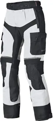 Held Omberg Base Motorcycle Textile Pants, black-grey, Size 6XL for Men Black Grey