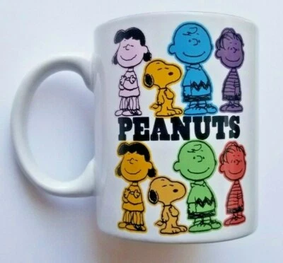 PEANUTS GANG Characters Charlie Brown Snoopy 12 oz. Mug Coffee Tea Cup ** NEW **