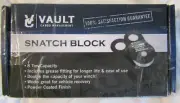 Vault Cargo 8-Ton Snatch Block with Grease Fitting, DOUBLE Your Winch Capacity