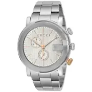 Gucci G-Chrono YA101360 Silver Dial Chronograph Men's Watch + Free Post