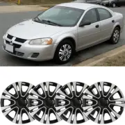 4x 15" ABS Hubcaps Rim Steel Wheel Covers For Dodge Stratus 1998-2006 R15 Tires