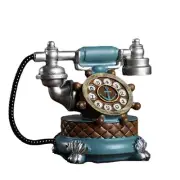 Retro Telephone Creative Ornaments Wine Cabinet Bookcase Bookshelf Decorations
