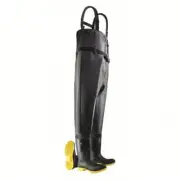 Dunlop 8686700 Men's Steel Chest Wader Black Size 10