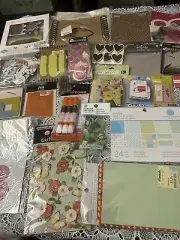 Scrapbook Supplies Lot