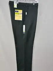 NWT Dockers Golf Pants Men 38x32 Green Chino Flat Front Relaxed Fit