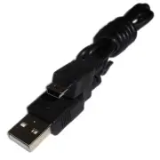 USB A Mini USB Cable For Tomtom Ease, Go, One, Start, XL, XXL Series GPS
