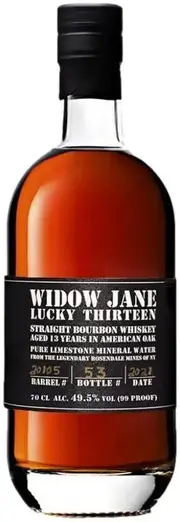 Widow Jane Lucky Thirteen Small Batch Bourbon Whiskey 750ml
