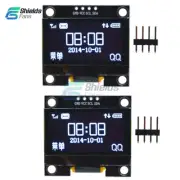 2PCS 1.3Inch White OLED 4PIN Display Module IIC I2C Interface 128x64 for Arduino