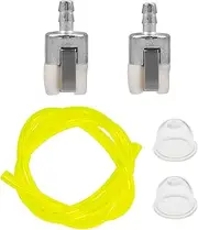 [NIMTEK] Primer Bulb Fuel Filter Fuel Line Hose Tube for Honda GX22 GX25 GX31 GX35 Rototiller String Trimmer Blower Water Pump Cutter
